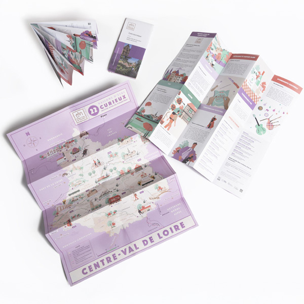 Petites Cités de Caractère | Carte illustrée