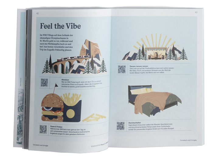 Engadin, Olympic jump, WM-Village | L'Atelier Cartographik